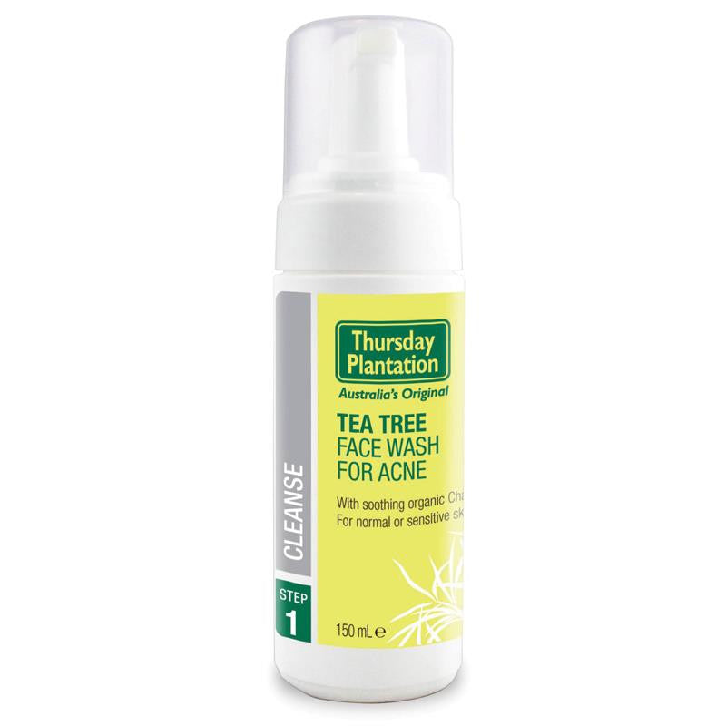 Thursday Plantation, Face Wash Foam, Tea Tree, 5.1 fl oz (150 ml)
