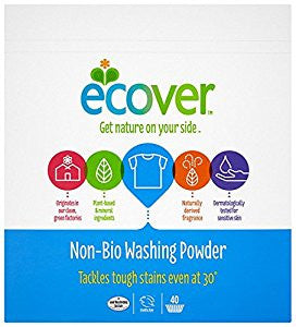 Ecover Concentrated Non Bio Washing Powder 3 Kg