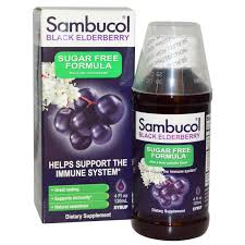Sambucol Black Elderberry Sugar Free Immuno Forte 120ml liquid (Stock coming soon)