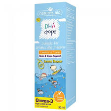 Natures Aid 50 ml DHA Omega-3 Drops for Infants and Children