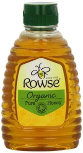 Rowse Squeezable Organic Honey 340 g (Pack of 6)
