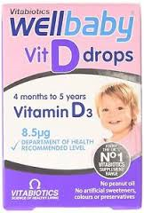 Vitabiotics Wellbaby Vit D Drops - 30 ml