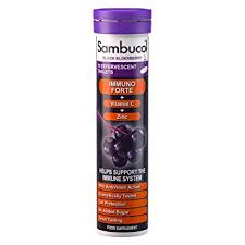 Sambucol Black Elderberry Immuno Forte 15 Effervescent Tablets (stock coming soon)