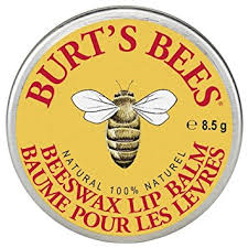Burt's Bees 100% Natural Lip Balm Tin, Beeswax, 8.5 g