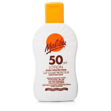 Malibu Very High Sun Protection Lotion SPF50 UVA UVB Sunscreen 200 ml