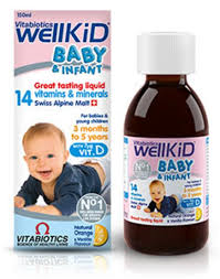 Vitabiotics Wellbaby Multi-Vitamin Liquid, 150 ml x 6 Pack