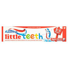 Aquafresh Little Teeth Toothpaste 3-5 Years 50ml  x 6 pack
